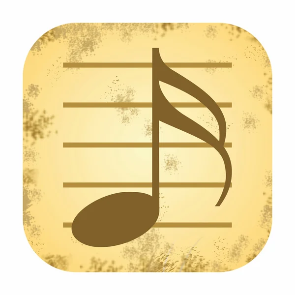 Music vintage icon — Stock Photo, Image