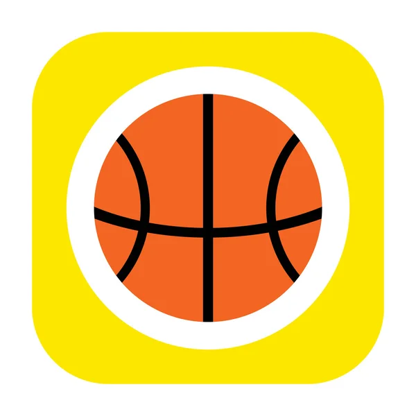 Basketbol simgesi — Stok fotoğraf