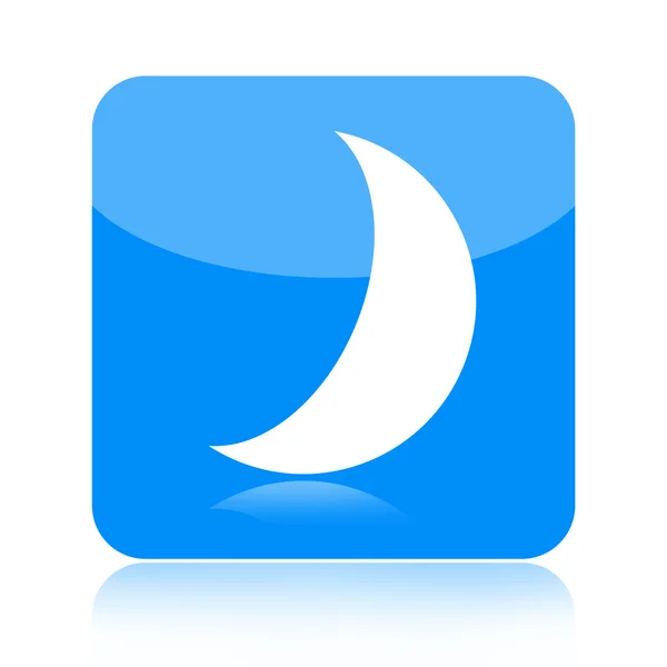 Moon icon — Stock Photo, Image