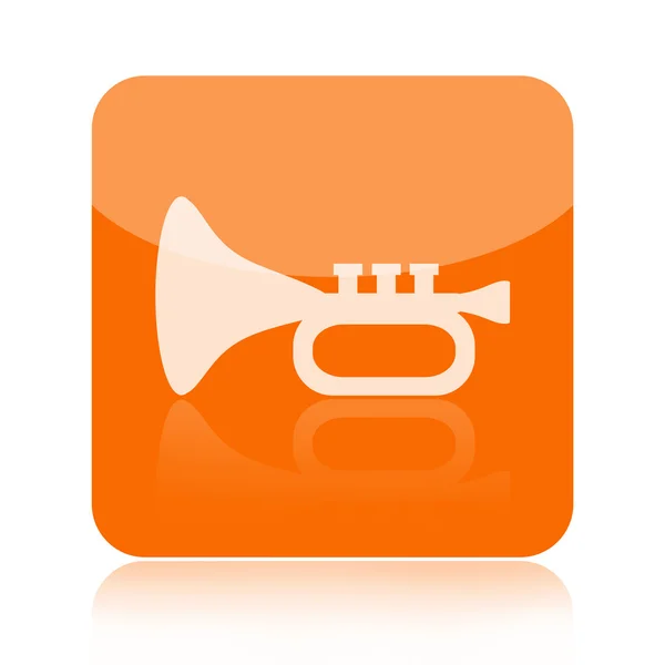 Trumpet icon — Stock Photo, Image