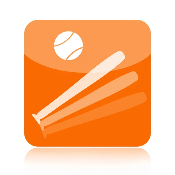 Baseball icon — Stock Photo, Image