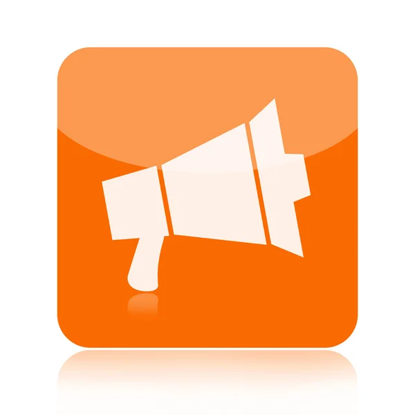 Megaphone icon — Stock Photo, Image