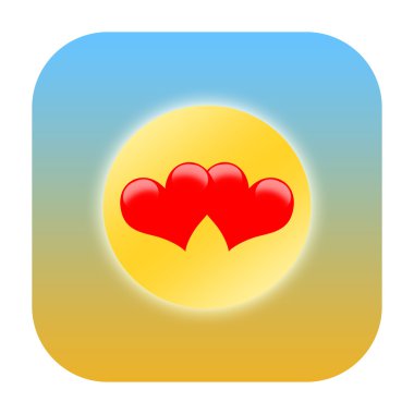 sevgi kalpleri ve güneş