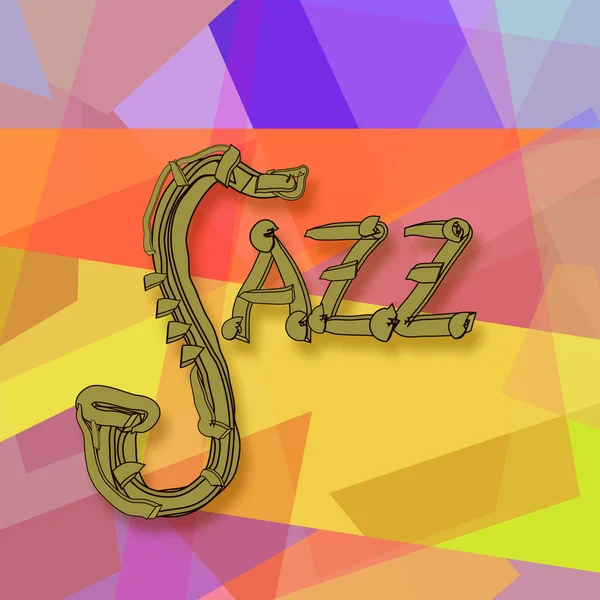 Jazzmusik — Stockfoto