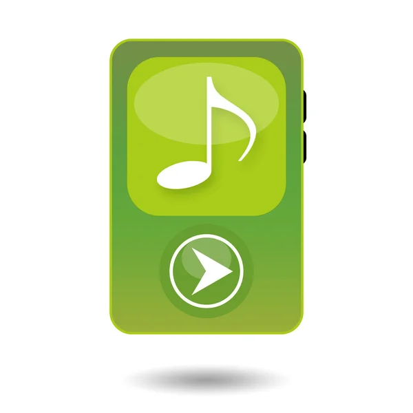 Musikplayer — Stockfoto