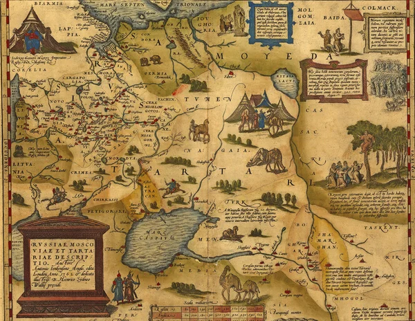 antika harita Rusya Federasyonu ve Tatar