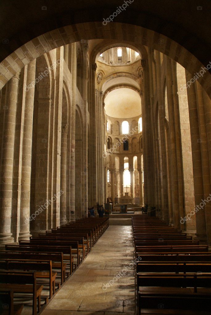Romanesque Interior Stock Photo C Cascoly 13320315