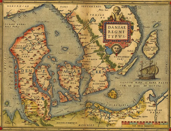 antika harita Danimarka
