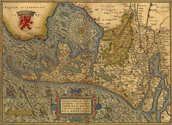 holland'ın antik Haritası,