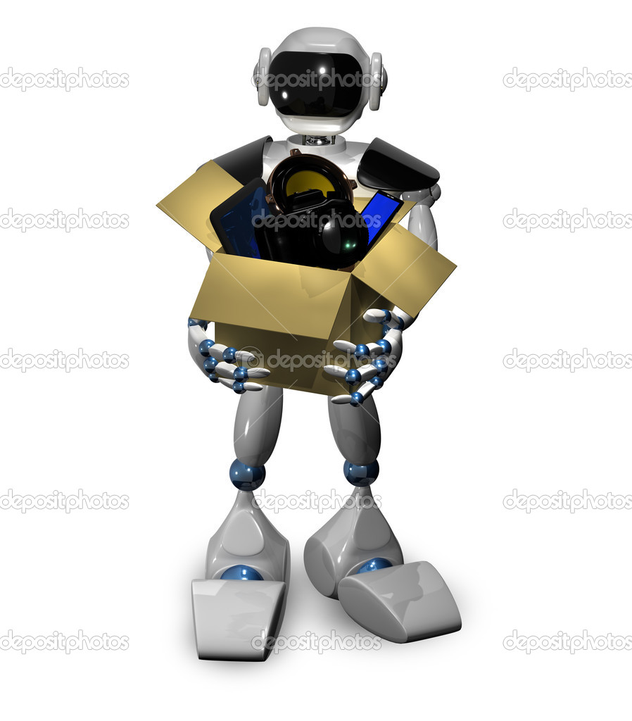 robot in a box