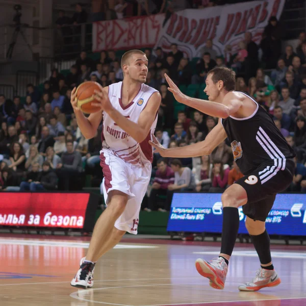 Samara Russland November Nikita Balashov Von Krasnye Krylia Mit Ball — Stockfoto