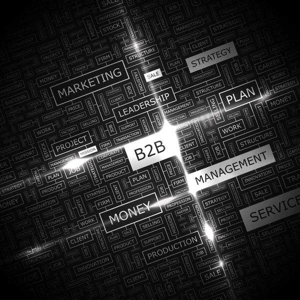 B2B. — Image vectorielle