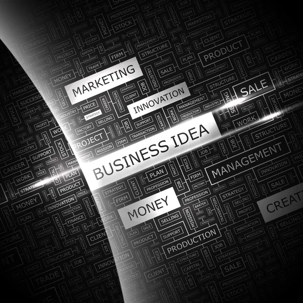 Idea de negocio. — Archivo Imágenes Vectoriales