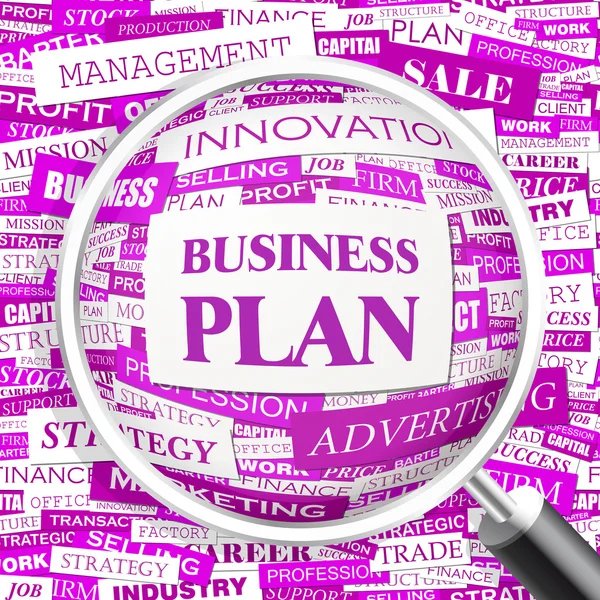 Plan d'entreprise. — Image vectorielle