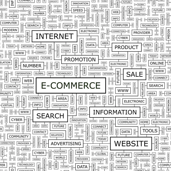 Commerce électronique. — Image vectorielle
