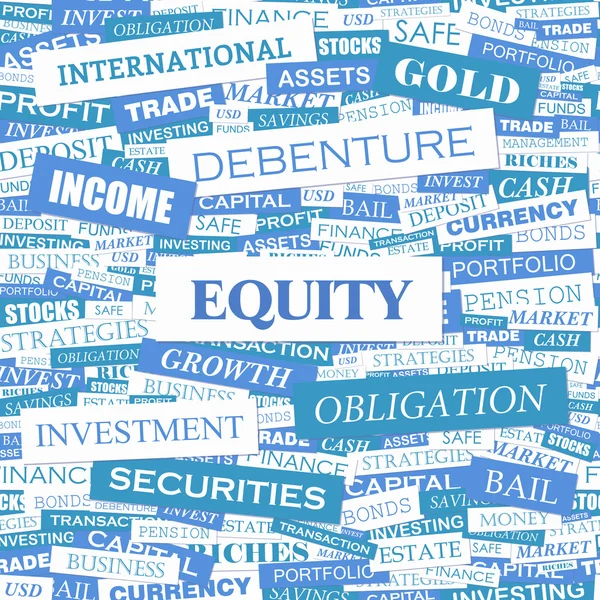 EQUITY. — Stock Vector