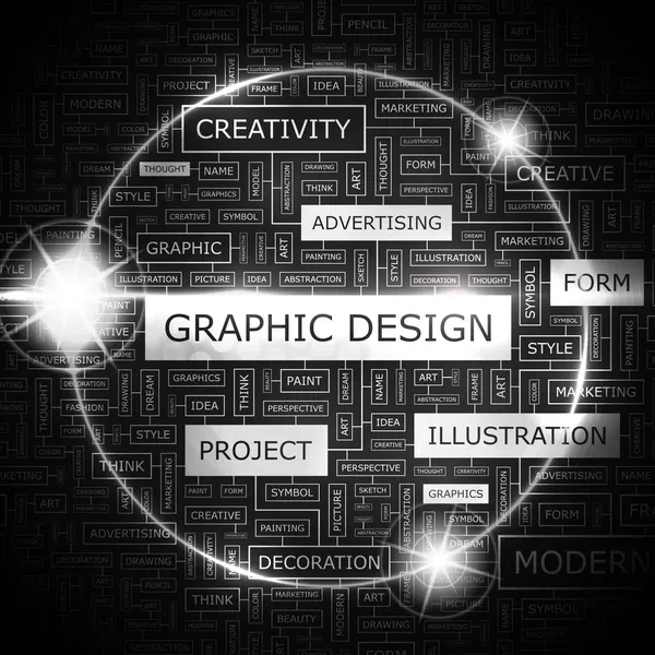 Desenho gráfico . — Vetor de Stock