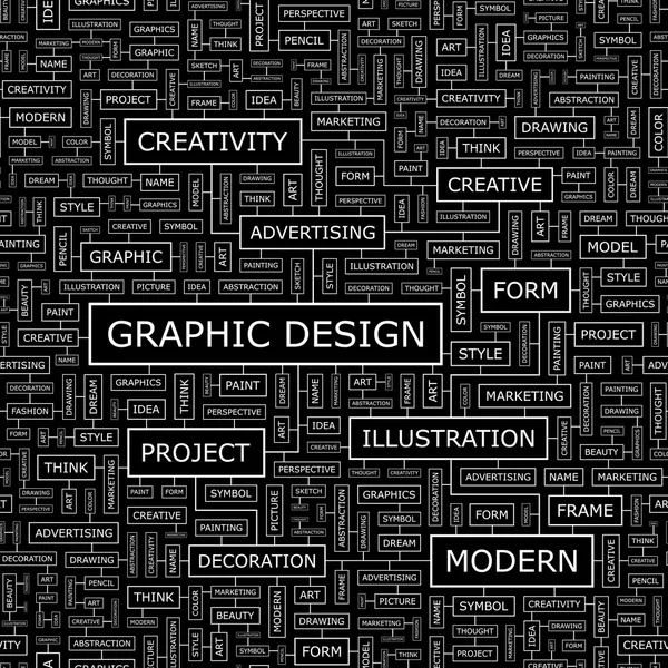 Desenho gráfico . — Vetor de Stock