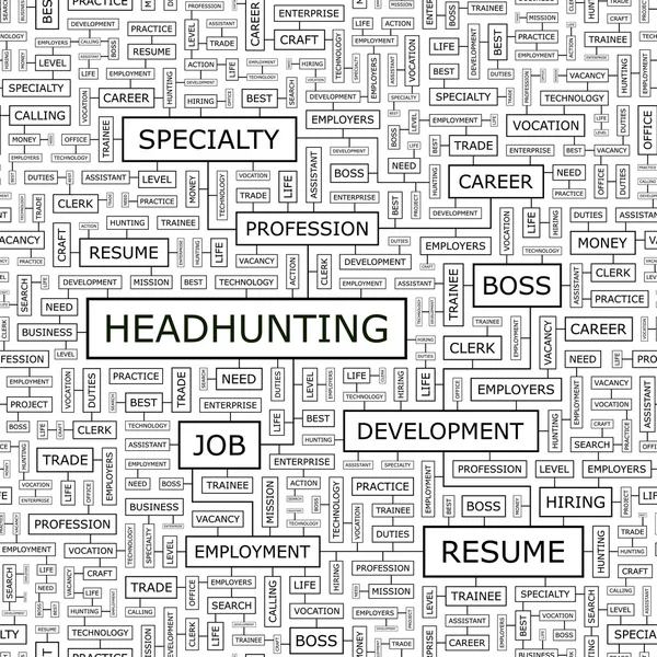 Headhunting. — Stockvektor