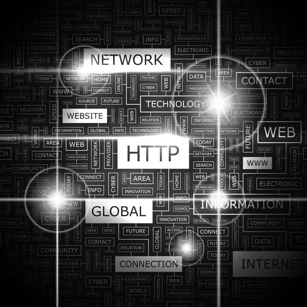 Http . — стоковий вектор