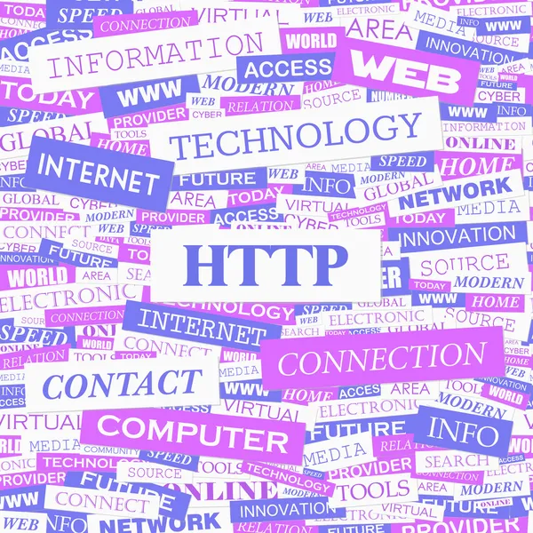 HTTP. — Stock Vector