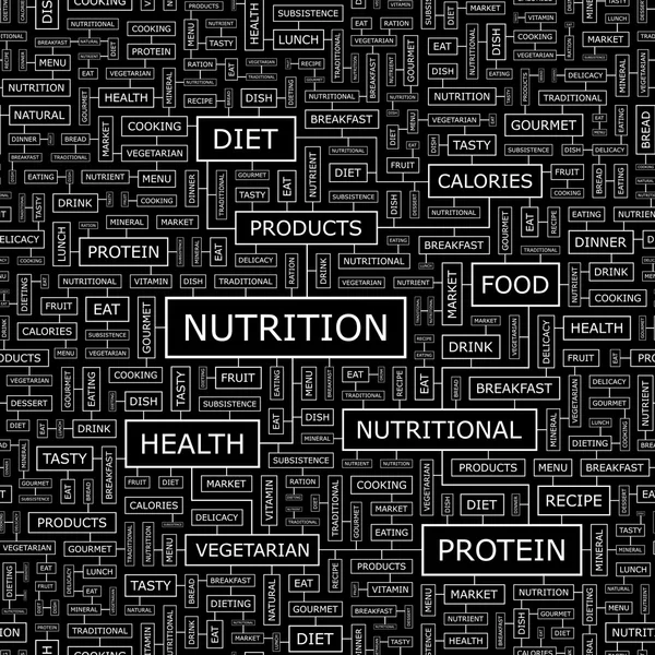 Nutrição. — Vetor de Stock