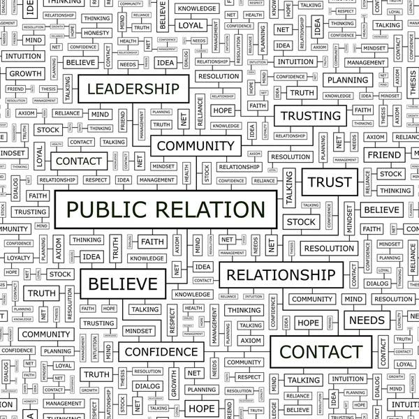 Public Relations. — Stockvector