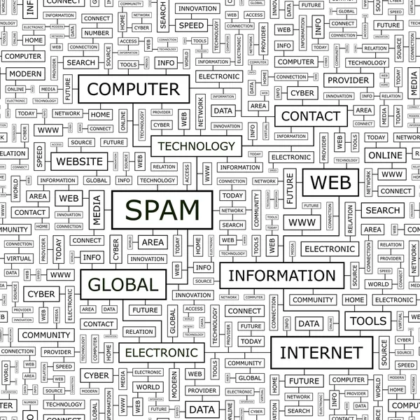 Spam. — Archivo Imágenes Vectoriales