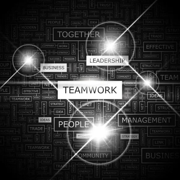 Teamwork. — Stockvector