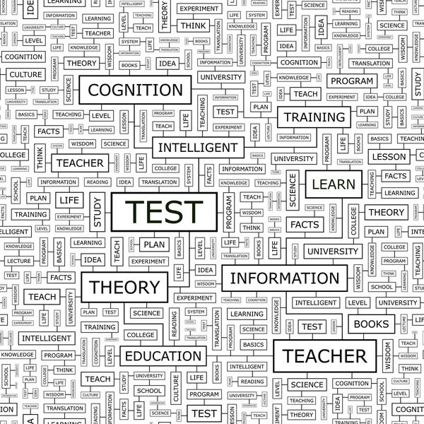 Test et. — Stok Vektör