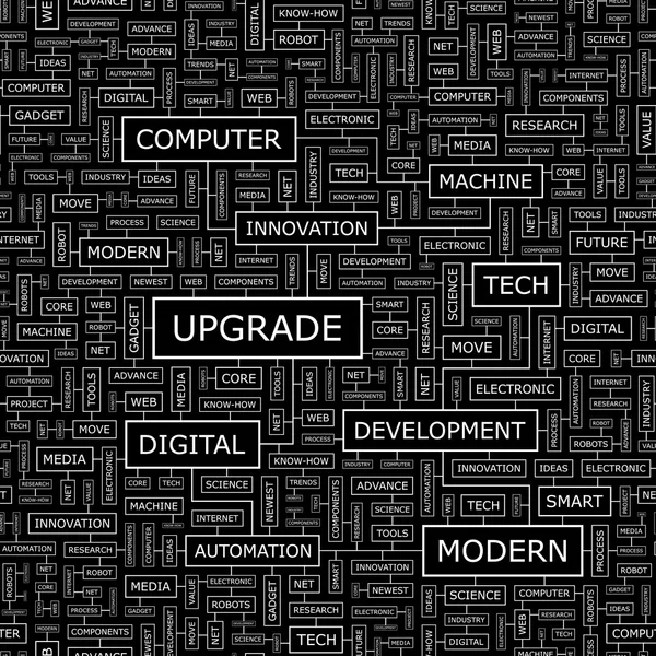 Upgrade. — Stockvector