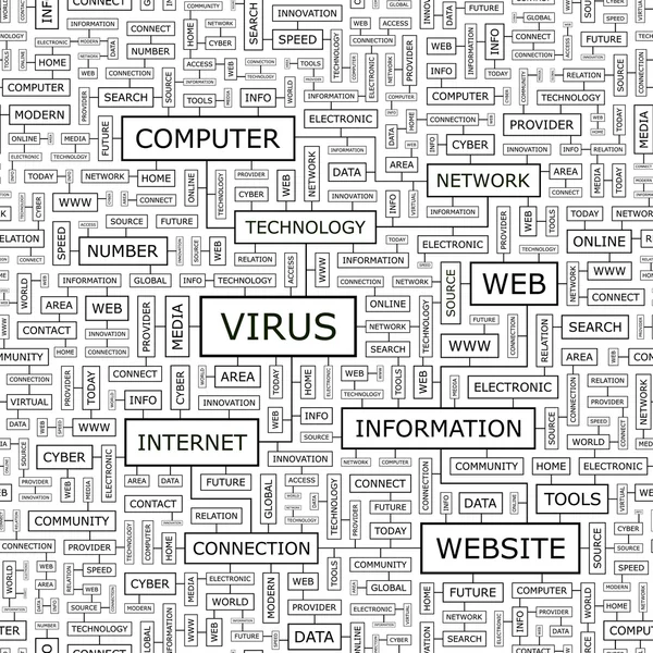 Virus de la. — Vector de stock