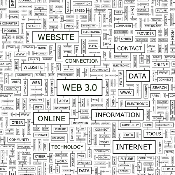 Web 3 0. — Image vectorielle