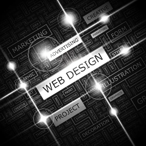 Webbdesign. — Stock vektor