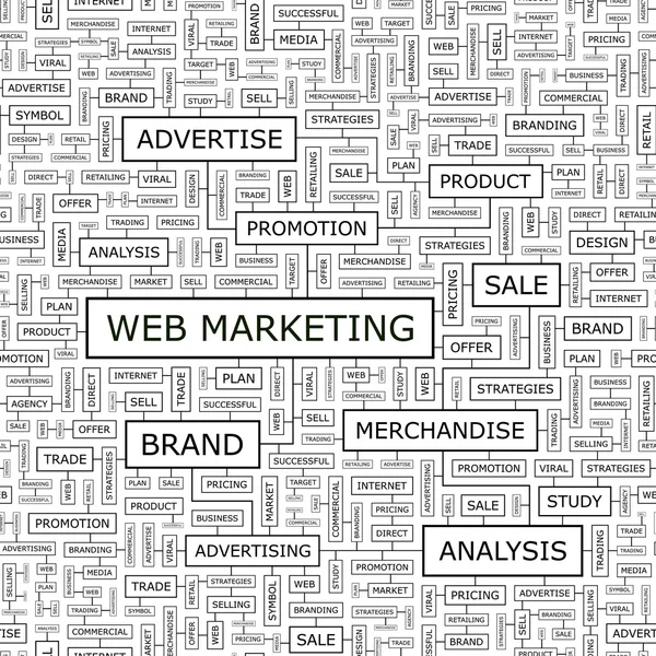 Marketing Web. — Archivo Imágenes Vectoriales