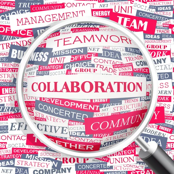 Collaboration. — Image vectorielle