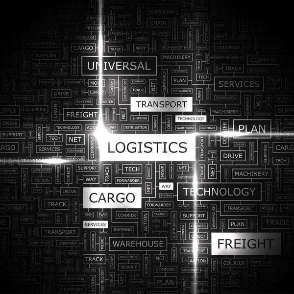 Logistyka. — Wektor stockowy