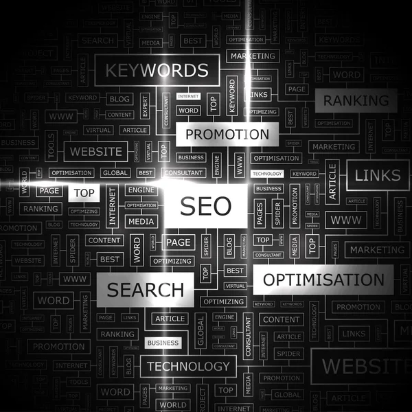 SEO. — Stok Vektör