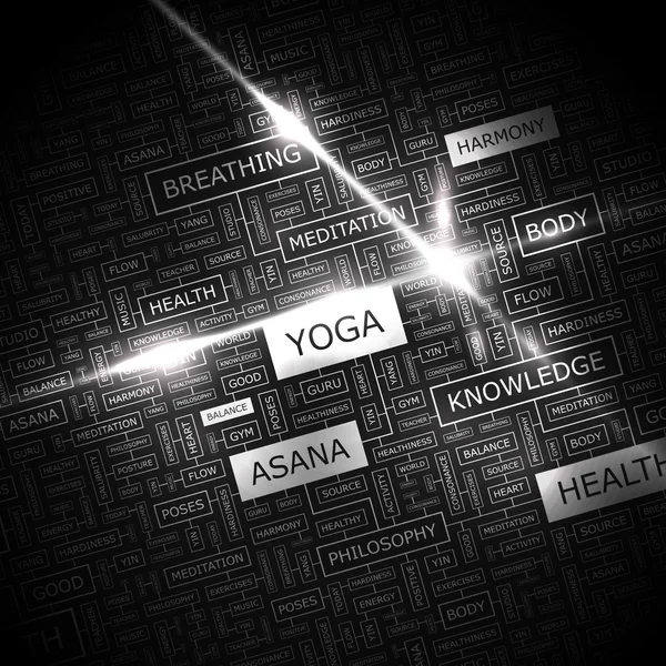 Yoga. — Stok Vektör