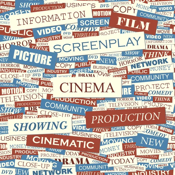 CINEMA. — Stock Vector