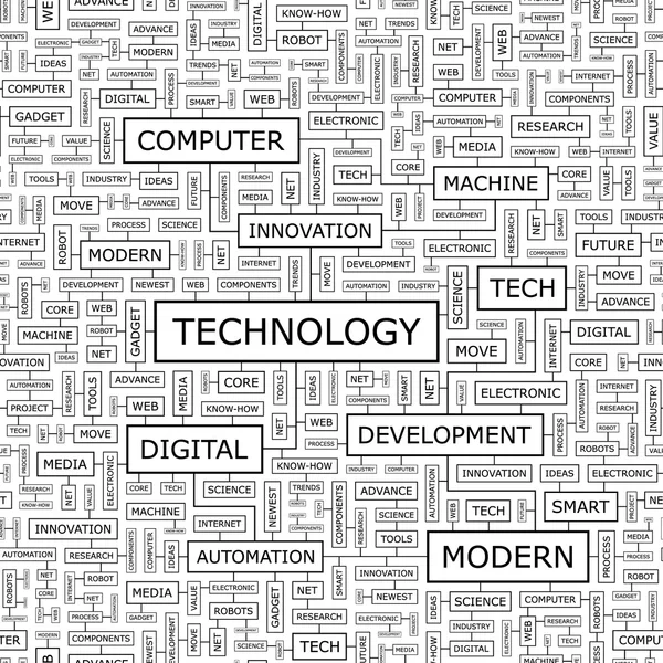 Tecnología. — Vector de stock