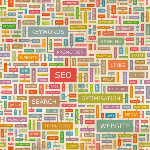 Seo. — Stockvector