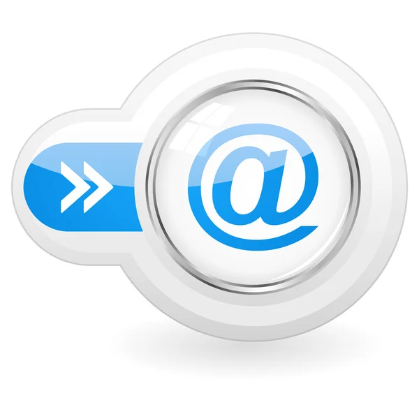 Icono de correo electrónico . — Vector de stock