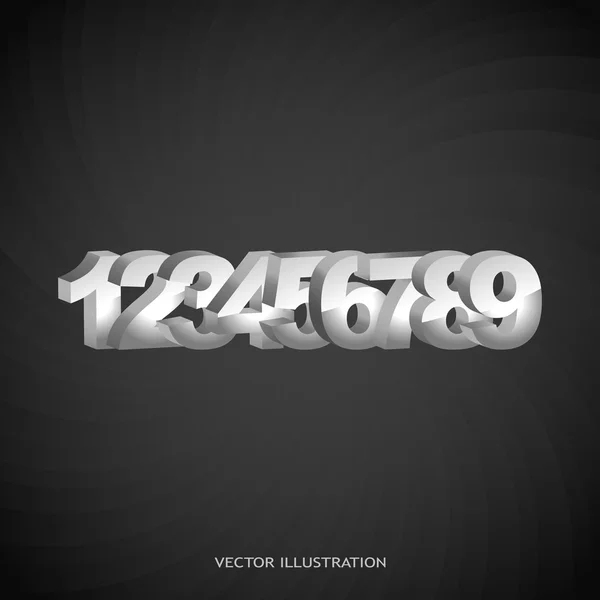 Numbers. — Stock Vector
