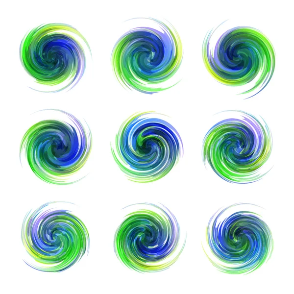 Illustration dynamique du flux — Image vectorielle