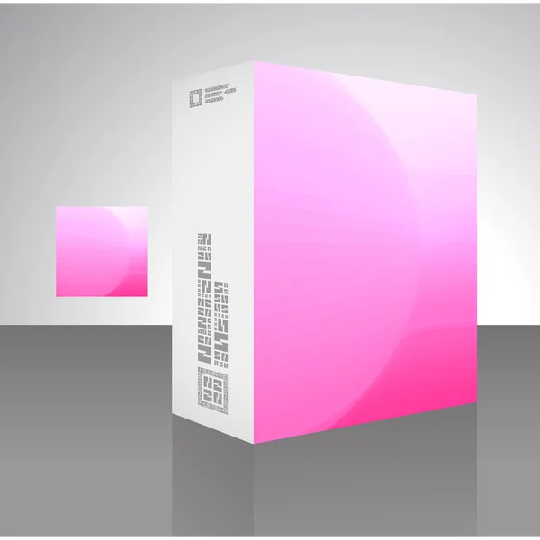 Boîte d'emballage — Image vectorielle