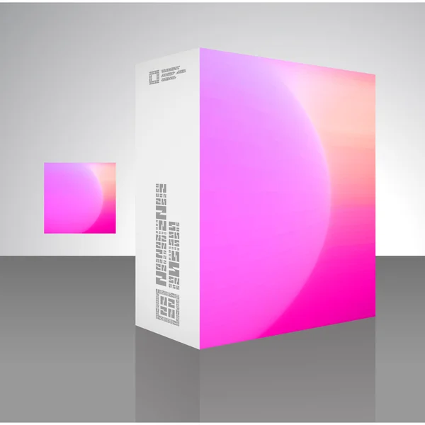 Boîte d'emballage — Image vectorielle