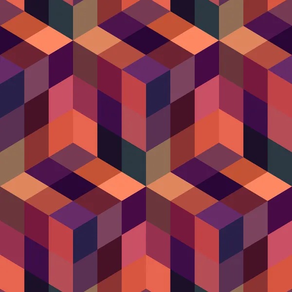 Seamless mosaic pattern — Stock Vector