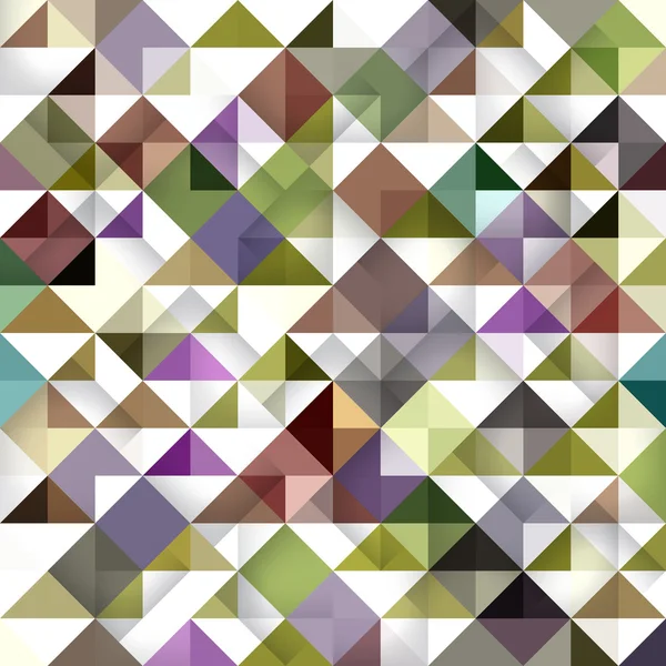 Seamless mosaic pattern — Stock Vector