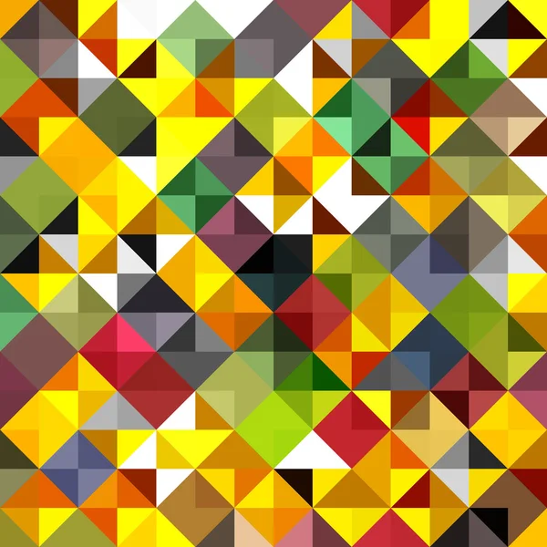 Seamless mosaic pattern — Stock Vector